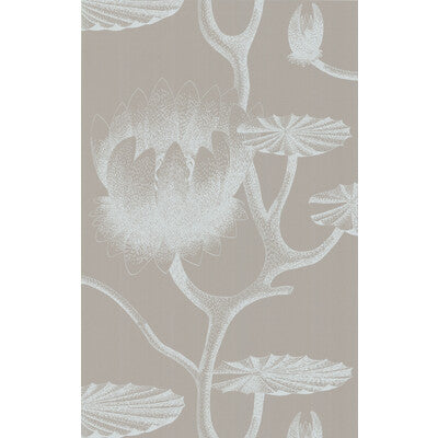 COLE & SON 69/3110.CS.0 LILY WHITE/GREY Wallpaper - Eade's Wallpaper