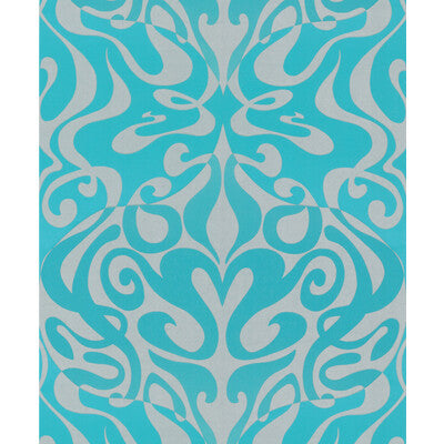 COLE & SON 69/7128.CS.0 WOODSTOCK AQUA Wallpaper - Eade's Wallpaper