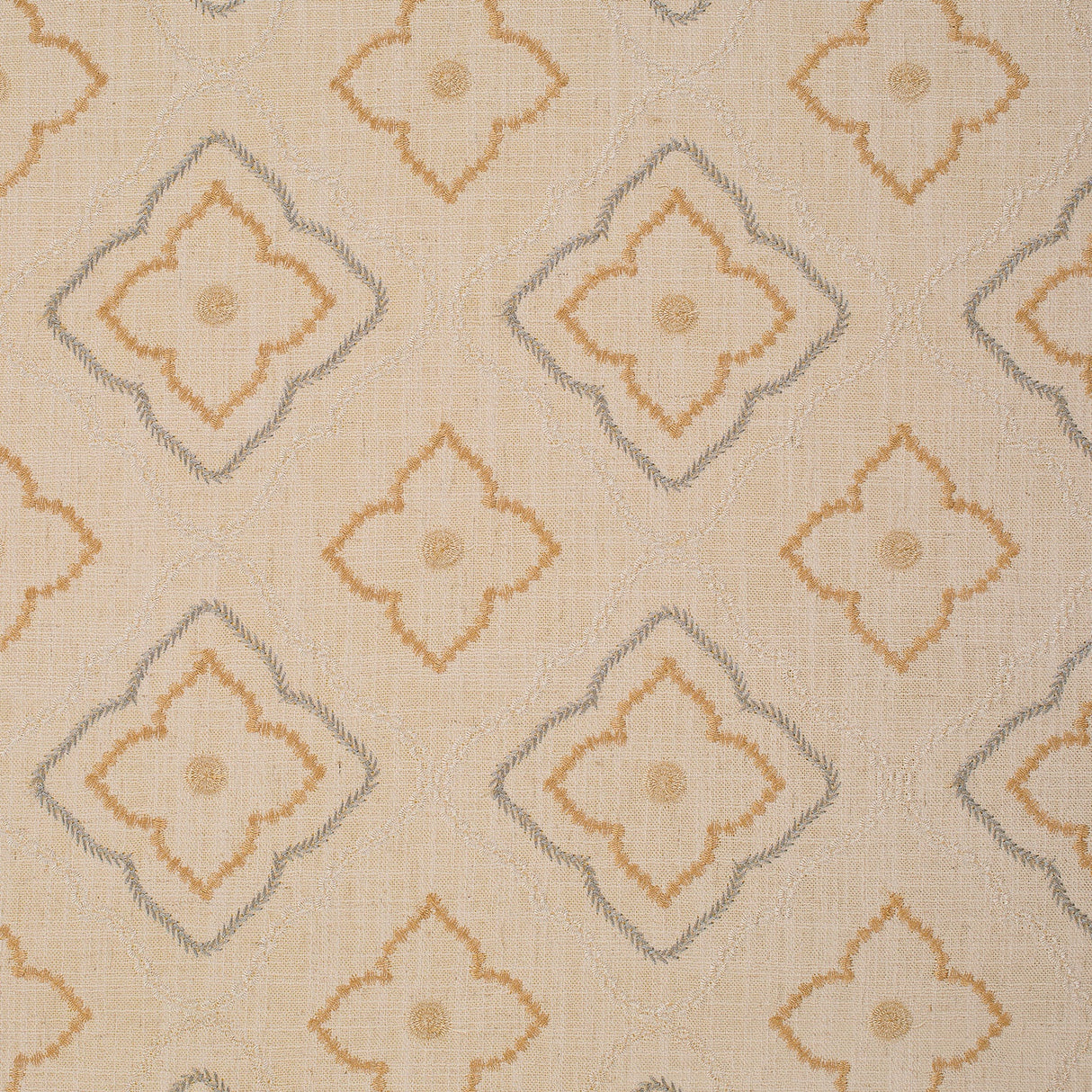 Mitchell MDS FF-2404-17 Medallion,Trellis Leonardo-Sand - Eade's Wallpaper