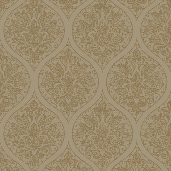Galerie 7006 Gold Emporium Ogee - Eade's Wallpaper