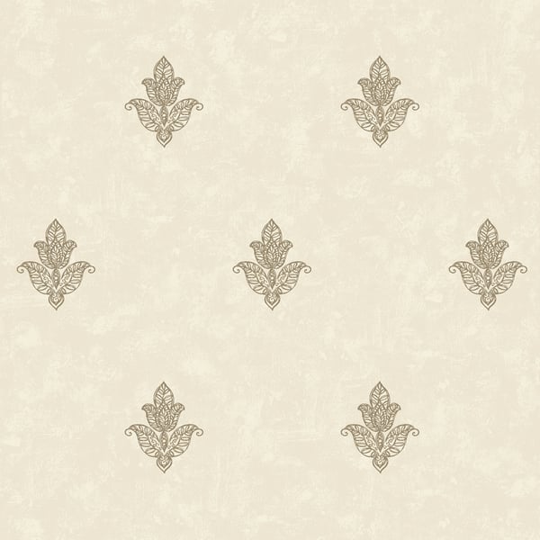 Galerie 7013 Beige Mehndi Motif - Eade's Wallpaper