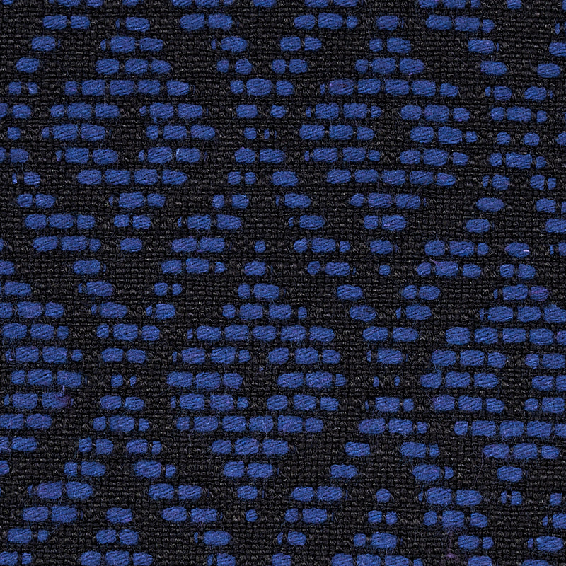 Schumacher 70554 RED HOOK in MIDNIGHT Fabric - ESSENTIALS: S