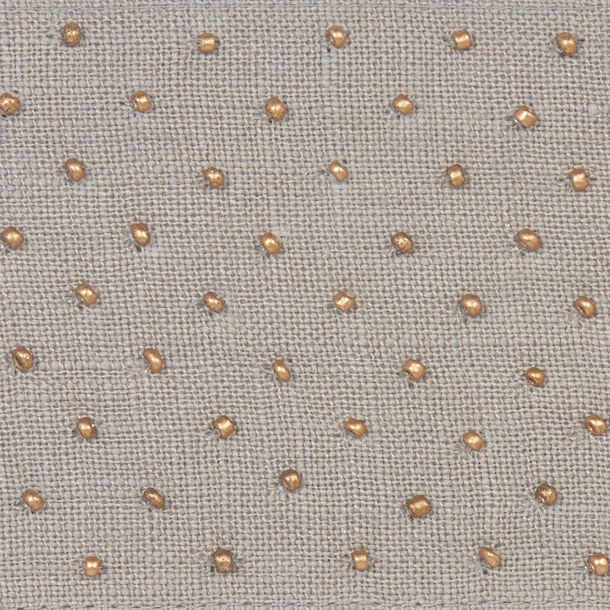 Schumacher 70625 NORTHERN LIGHTS BEADED TAPE in GREY Trim -