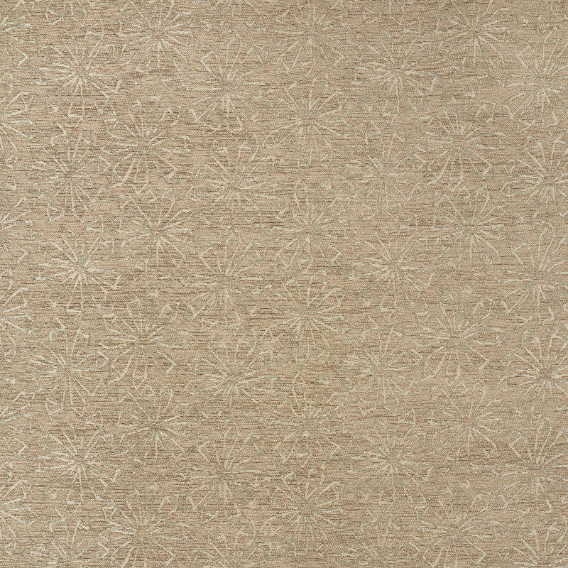 Schumacher 70861 FLOWER CHENILLE in SANDSTONE Fabric - FLOWE