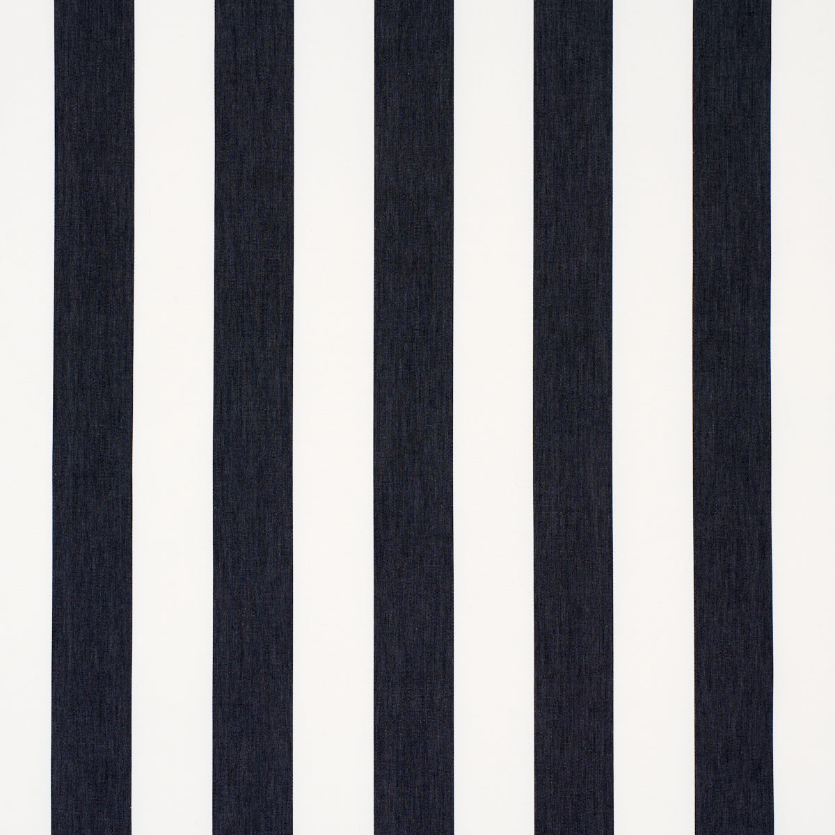 Schumacher 71320 ANDY STRIPE in BLACK Fabric - ESSENTIALS: C