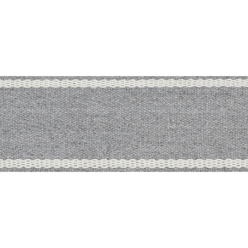 Schumacher 72402 SULLIVAN TAPE INDOOR/OUTDOOR in GREY Trim -