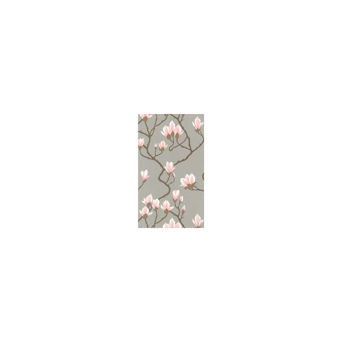 COLE & SON 72/3010.CS.0 MAGNOLIA GREY LUSTRE Wallpaper - Eade's Wallpaper