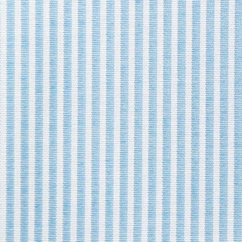 Schumacher Easton Stripe Indoor/Outdoor Sky Fabric