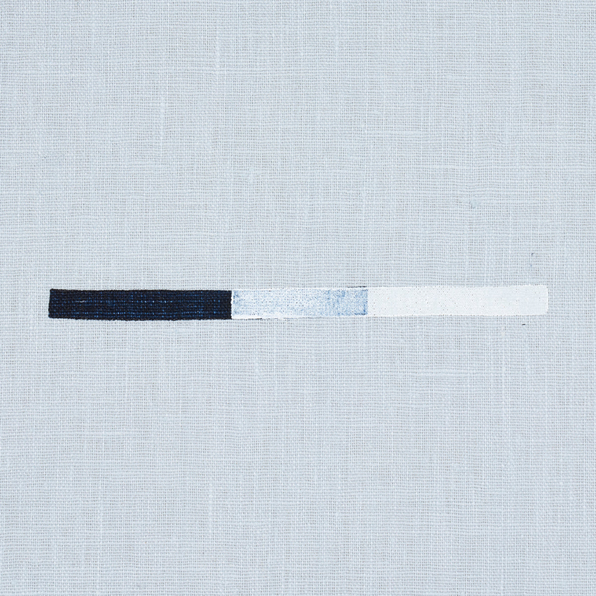 Schumacher 74032 OVERLAPPING DASHES in SKY Fabric - CAROLINE