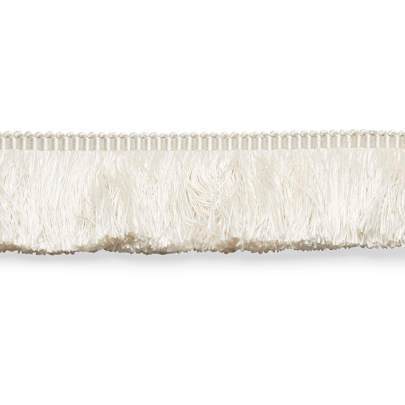 Schumacher 74580 FRANCOIS SILK BRUSH FRINGE in IVORY Trim -