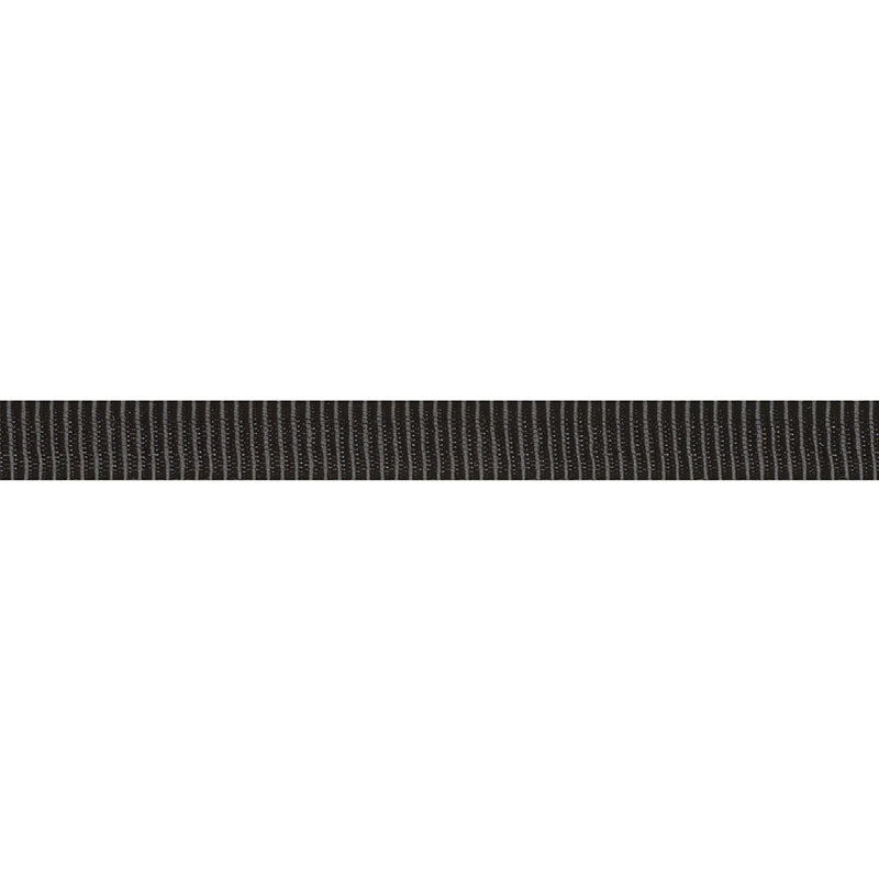 Schumacher 74989 NARROW FAILLE TAPE in BLACK Trim - COUTURE