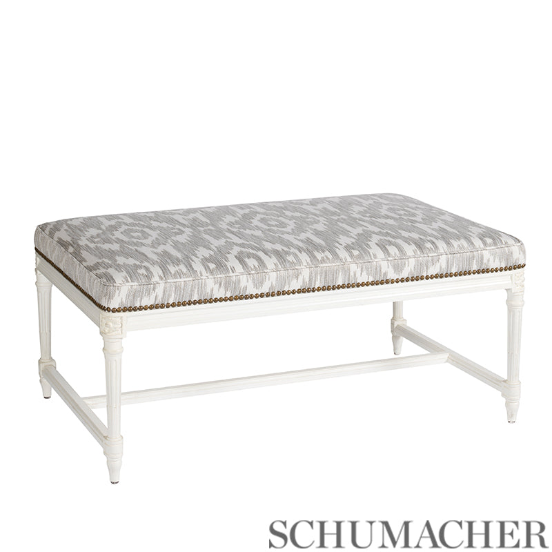 Schumacher 75553 DORSET in INDIGO Fabric - NEW TRADITIONAL