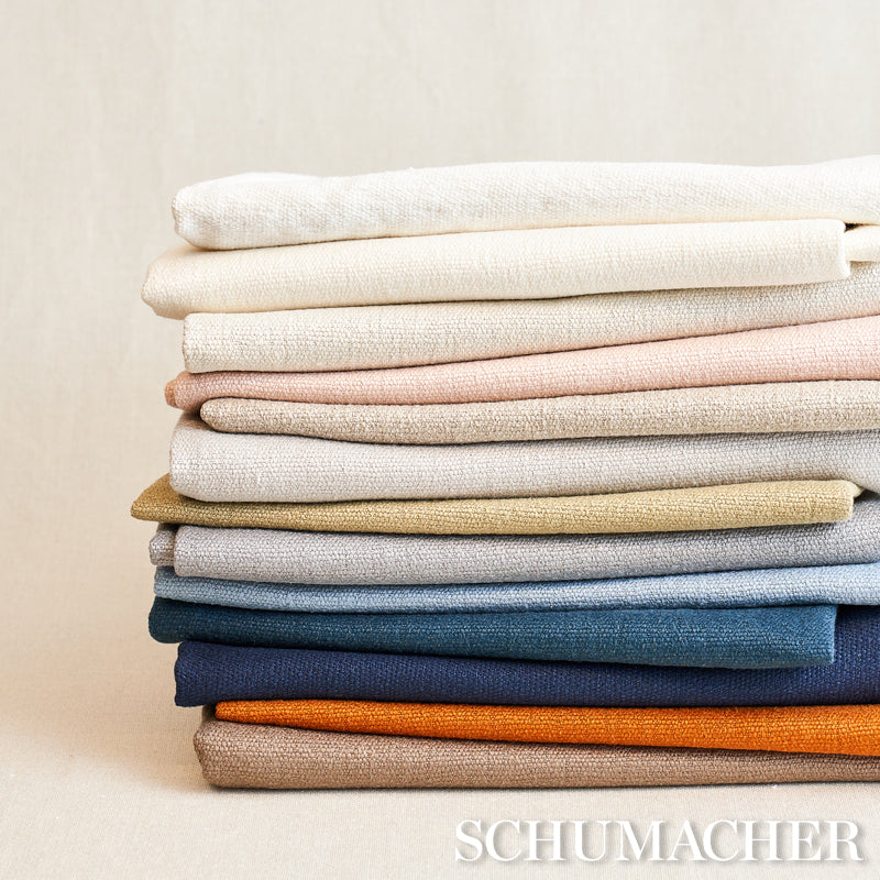 Schumacher 75671 FINN HEAVYWEIGHT LINEN in STONE Fabric - PE