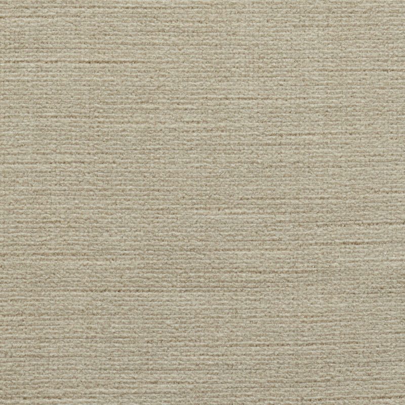 Schumacher 75705 ANTIQUE LINEN VELVET II in STONE Fabric - P