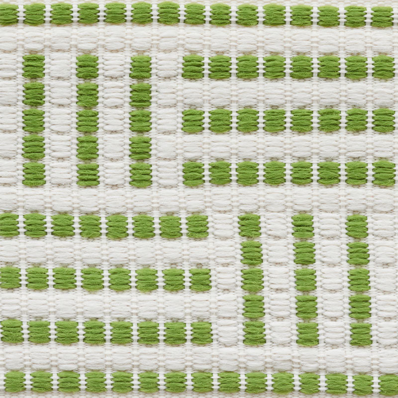 Schumacher 75961 BRICKELL TAPE INDOOR/OUTDOOR in LEAF Trim -