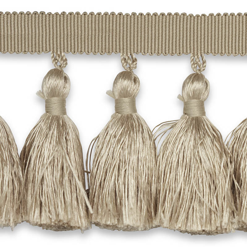 Schumacher 76801 VALENTIN SILK TASSEL in SAND Trim - PERFECT