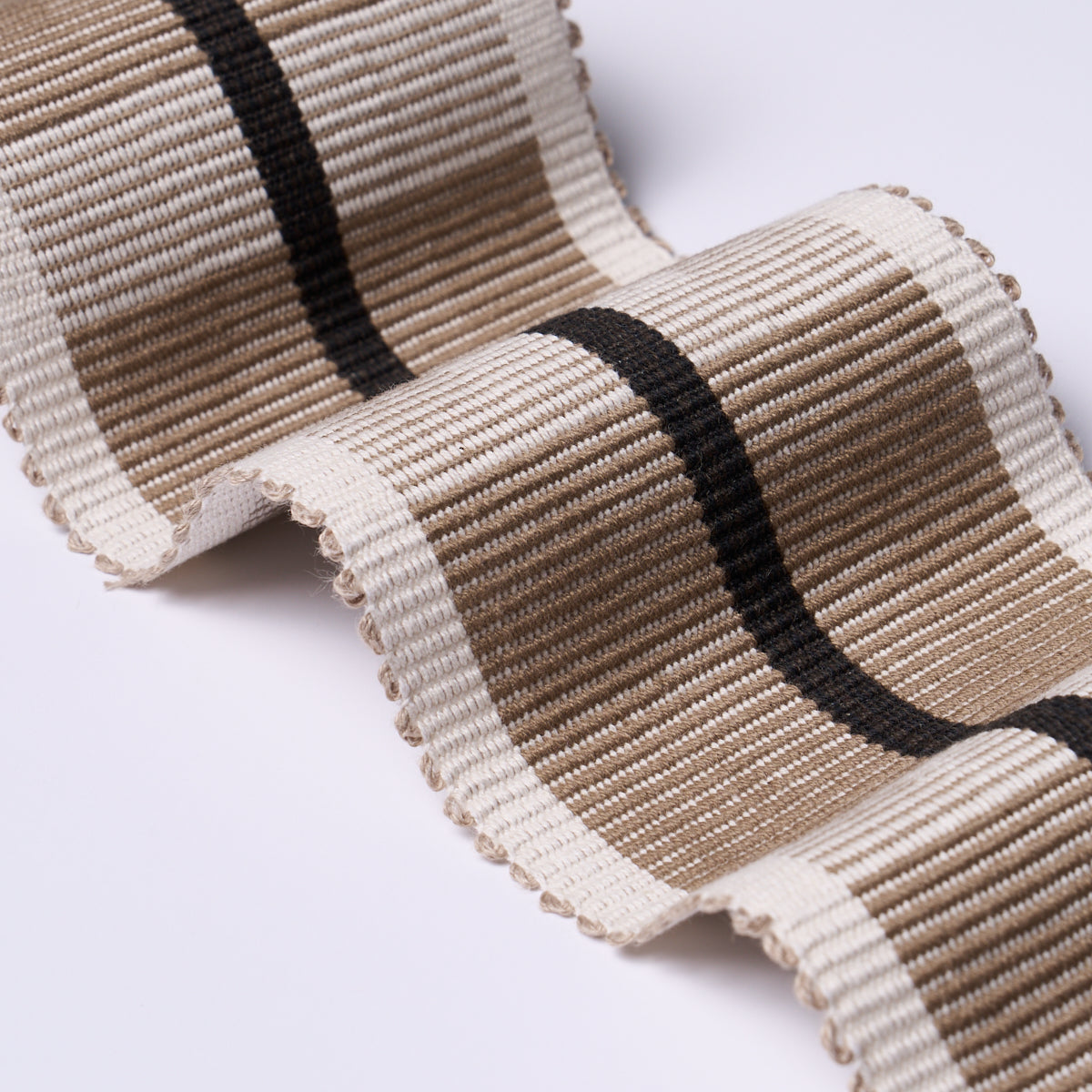 Schumacher 78979 CALCADA TAPE WIDE in WHEAT Trim - PERENNIAL