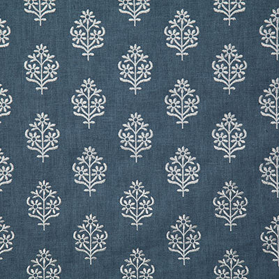 Pindler MOORSHIRE INDIGO 7907 Fabric - Fabric Collection