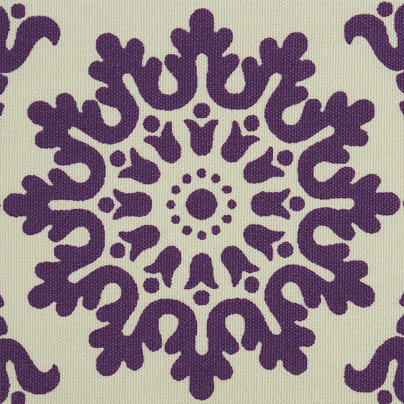 Schumacher 79142 YVONNE TAPE in AUBERGINE Trim - JILL LASERS