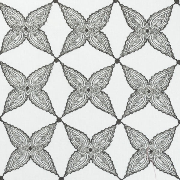 Floral-Black Mitchell MDS FF-2202-06 Contemporary,Floral,Traditional Aster - Eade's Wallpaper