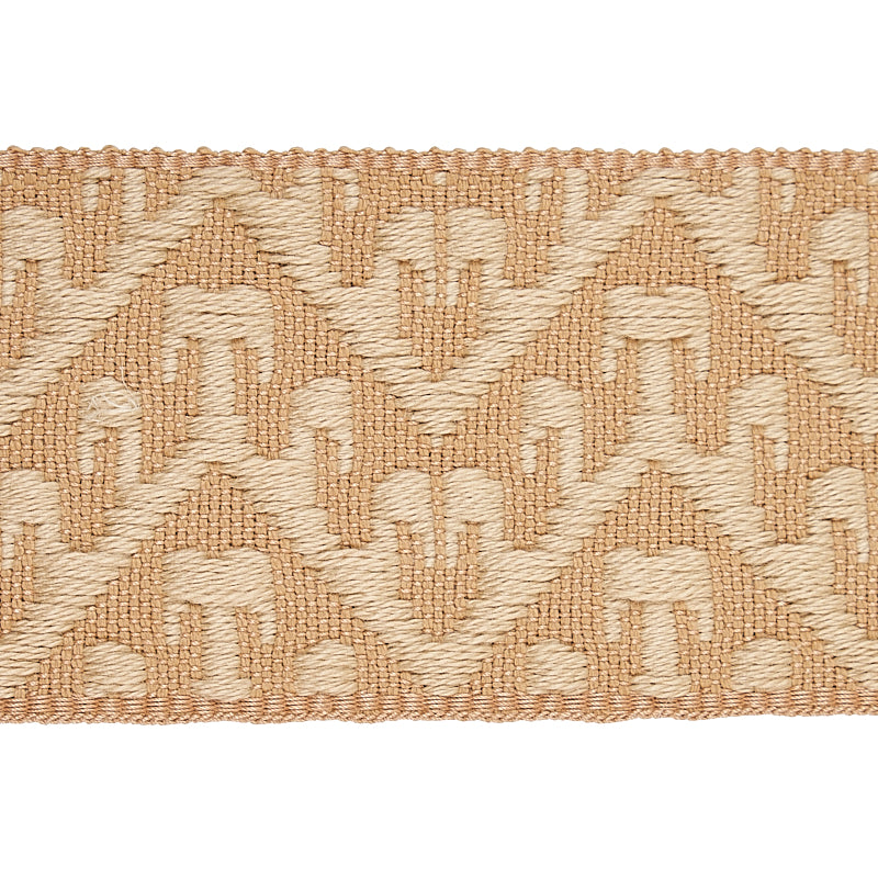 Schumacher 80012 TIVOLI TAPE in NATURAL Trim - COPACABANA