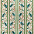 BRUNSCHWIG & FILS 8012137.513.0 LE LAC BORDER AQUA/GREEN Fabric - Eade's Wallpaper