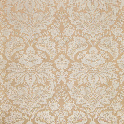 BRUNSCHWIG & FILS 8013188.1116.0 DAMASK PIERRE SAND Fabric - Eade's Wallpaper