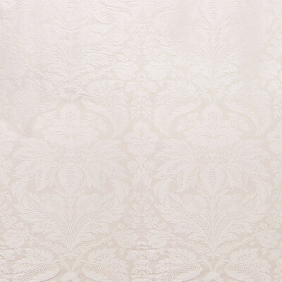 BRUNSCHWIG & FILS 8013188.1.0 DAMASK PIERRE SNOW Fabric - Eade's Wallpaper