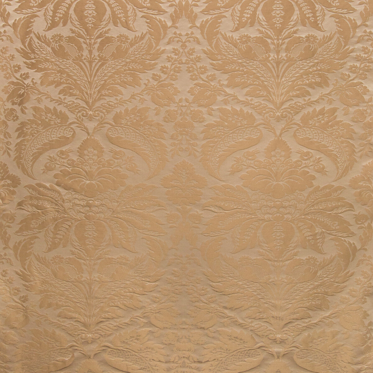 BRUNSCHWIG & FILS 8013188.606.0 DAMASK PIERRE CHESTNUT Fabric - Eade's Wallpaper