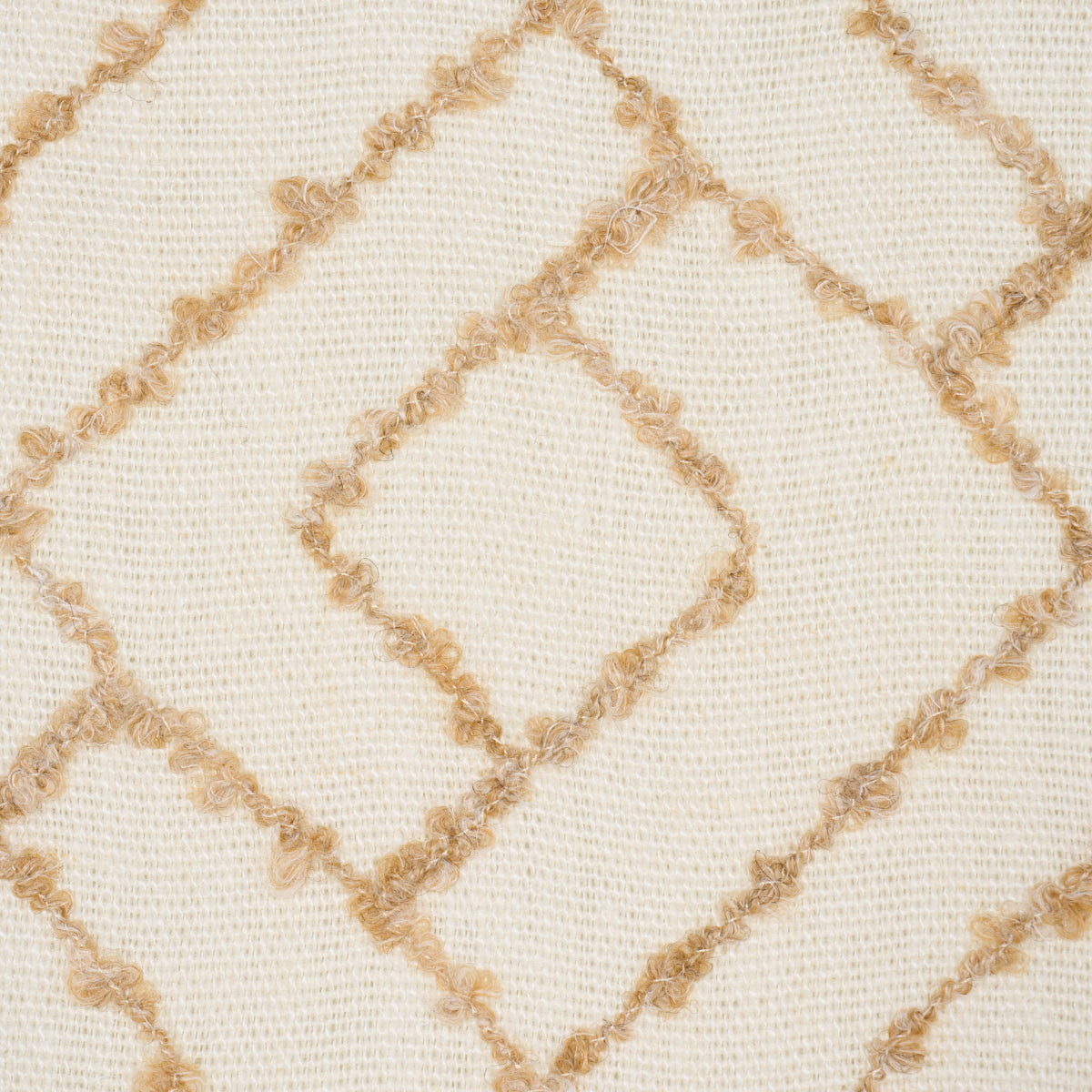 Schumacher 80132 DURANT EMBROIDERY in OCHRE Fabric - LUXE LO