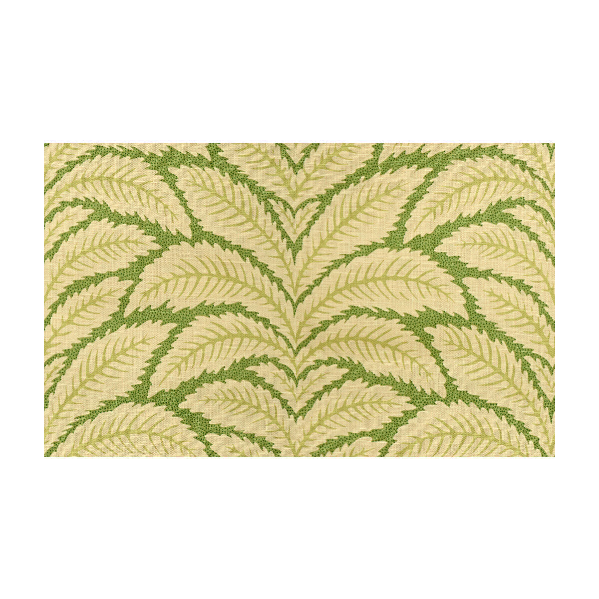 BRUNSCHWIG & FILS 8014104.3.0 TALAVERA LINEN LEAF Fabric - Eade's Wallpaper