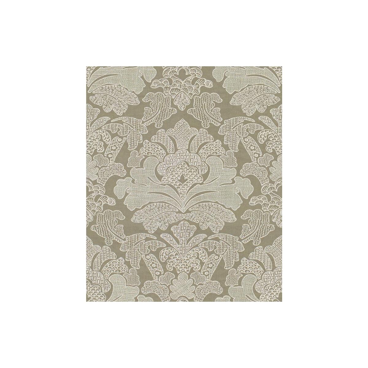 BRUNSCHWIG & FILS 8014118.11.0 PRIYA DOVE Fabric - Eade's Wallpaper