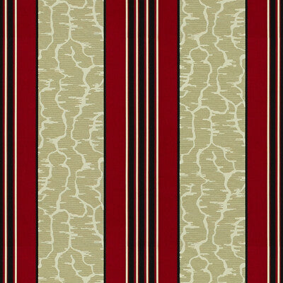 BRUNSCHWIG & FILS 8015136.9.0 CASTIGLIONE RED Fabric - Eade's Wallpaper