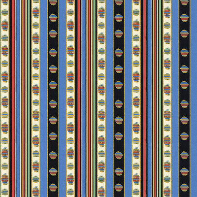 BRUNSCHWIG & FILS 8015144.519.0 RAYURE PERCALE BLEU Fabric - Eade's Wallpaper