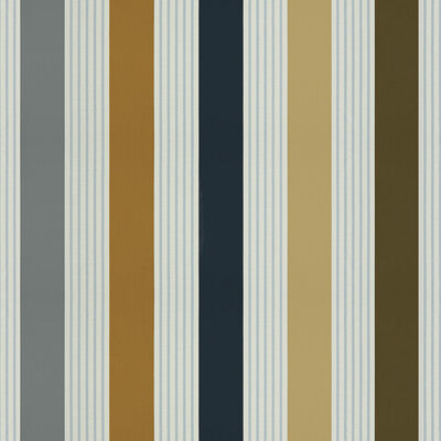 BRUNSCHWIG & FILS 8015148.868.0 EVARISTE STRIPE GREY/NL Fabric - Eade's Wallpaper
