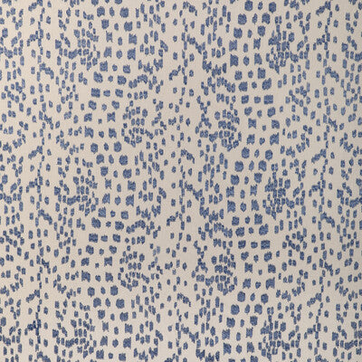 BRUNSCHWIG & FILS 8015168.221.0 LES TOUCHES EMB CANTON BLUE Fabric - Eade's Wallpaper