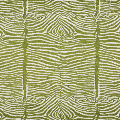 BRUNSCHWIG & FILS 8015172.3.0 LE ZEBRE EMB LEAF Fabric - Eade's Wallpaper
