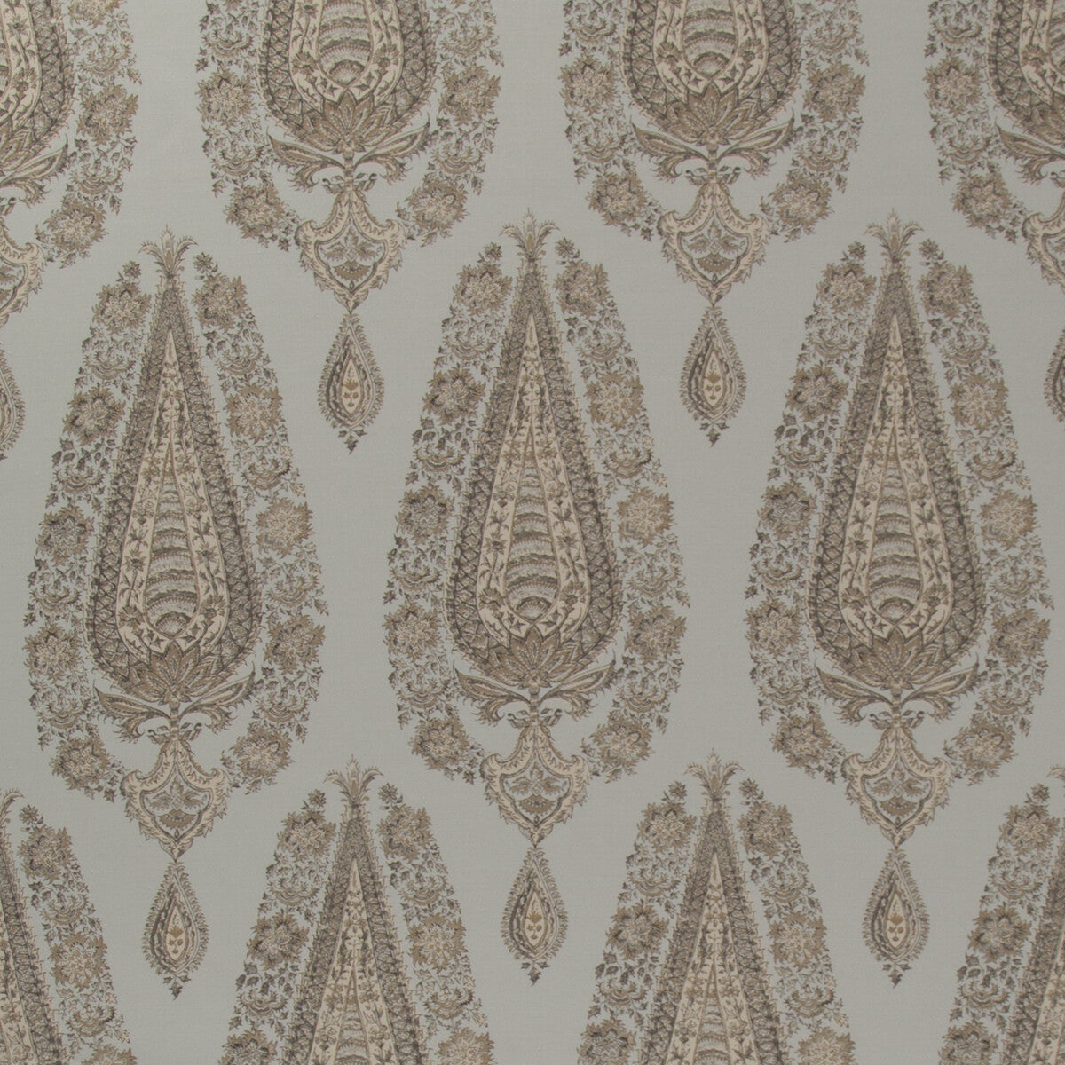 BRUNSCHWIG & FILS 8016101.13.0 KOMAL PAISLEY SPA/BEIGE Fabric - Eade's Wallpaper