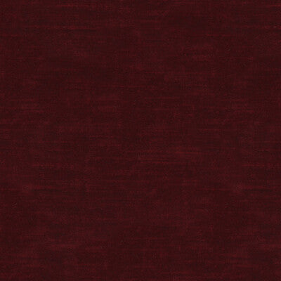 BRUNSCHWIG & FILS 8016103.919.0 LAZARE VELVET RUBY Fabric - Eade's Wallpaper