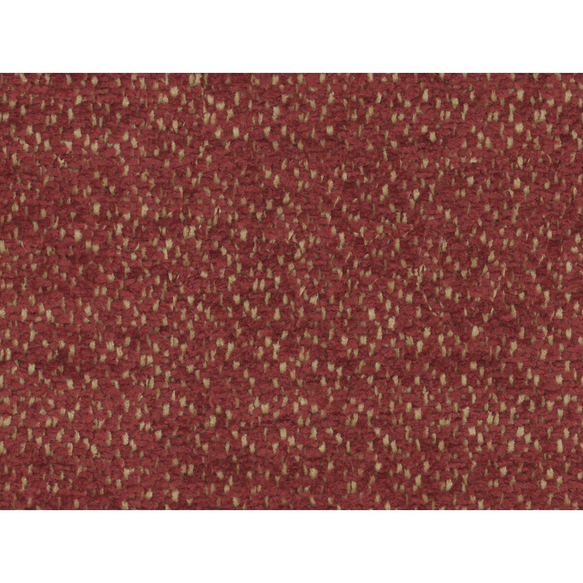 BRUNSCHWIG & FILS 8016108.19.0 BOURGET CHENILLE RUBY Fabric - Eade's Wallpaper