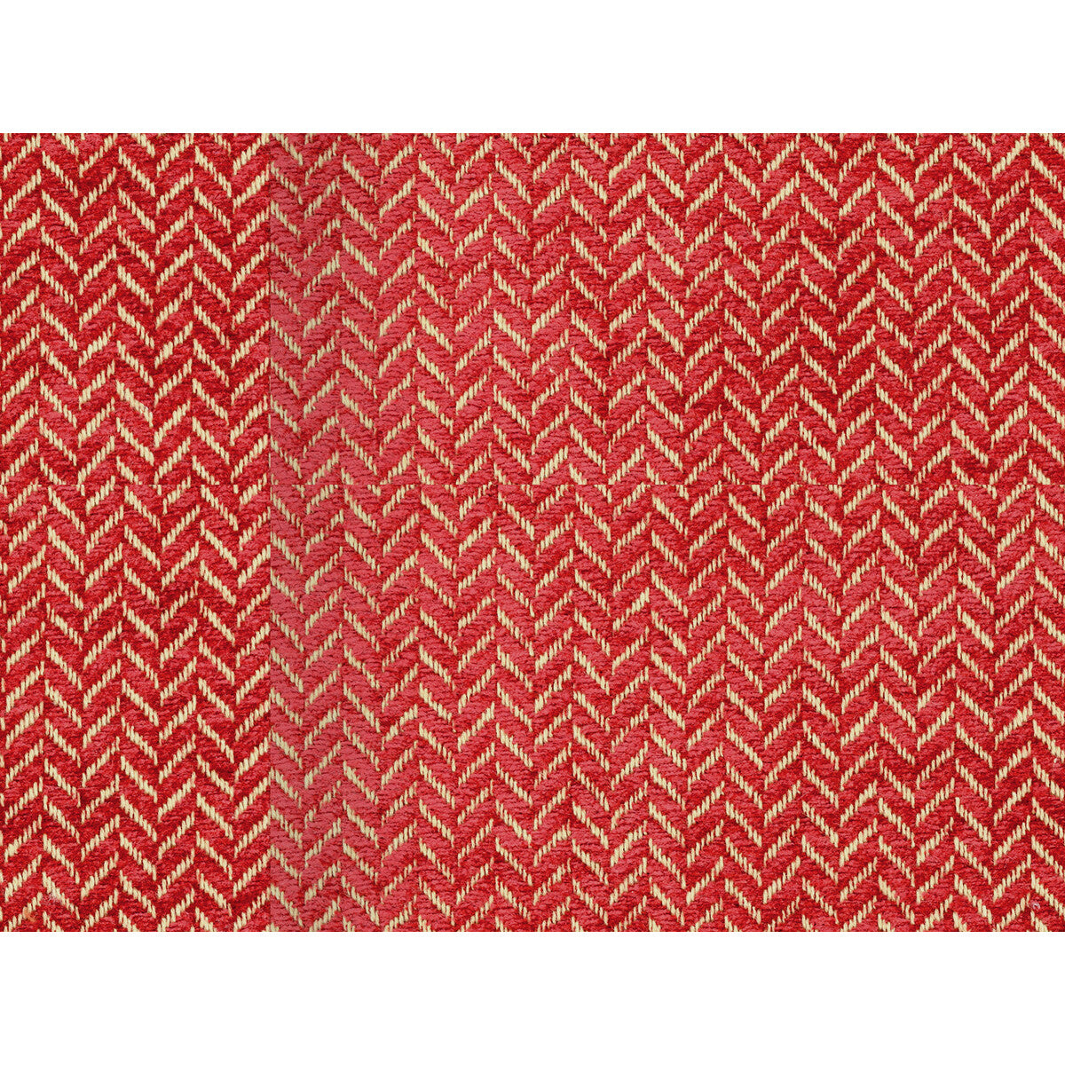 BRUNSCHWIG & FILS 8016111.19.0 MOTTARET CHENILLE RUBY Fabric - Eade's Wallpaper