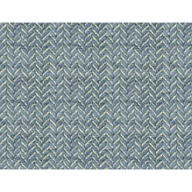 BRUNSCHWIG & FILS 8016111.5.0 MOTTARET CHENILLE BLUE Fabric - Eade's Wallpaper