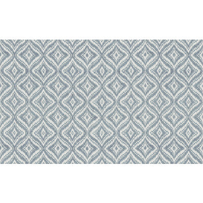 BRUNSCHWIG & FILS 8017102.5.0 EMBRUN WOVEN BLUE Fabric - Eade's Wallpaper