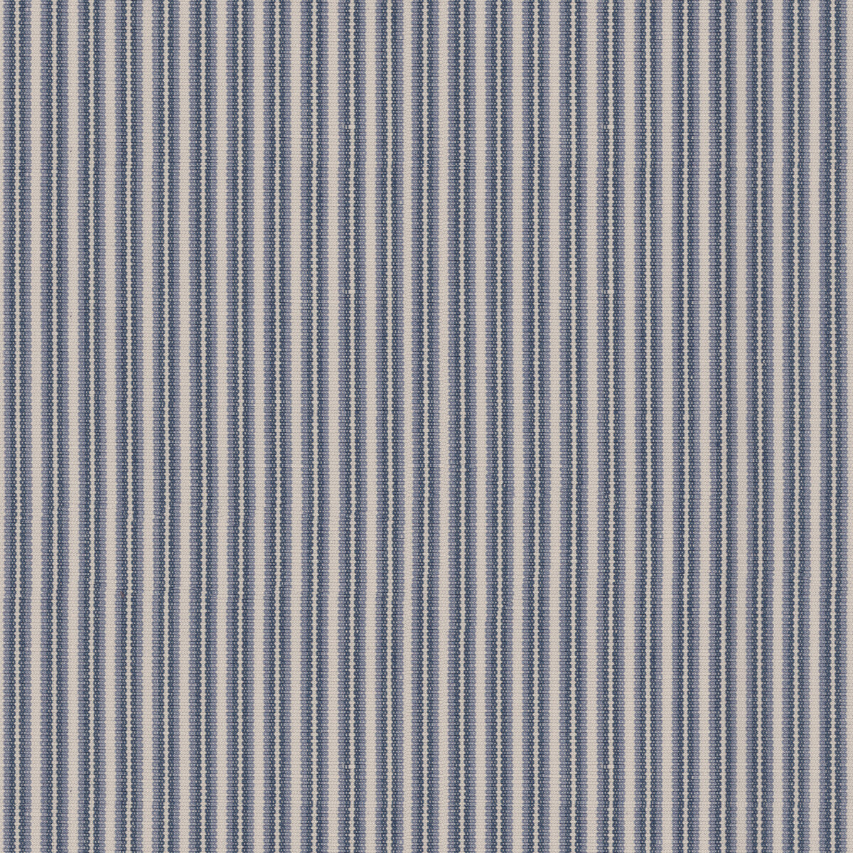 BRUNSCHWIG & FILS 8017103.50.0 CHAMAS STRIPE INDIGO Fabric - Eade's Wallpaper