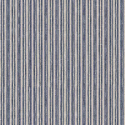 BRUNSCHWIG & FILS 8017103.50.0 CHAMAS STRIPE INDIGO Fabric - Eade's Wallpaper