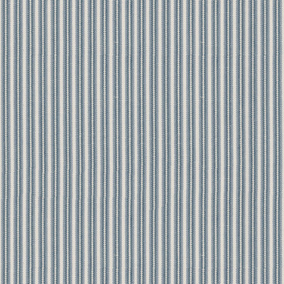 BRUNSCHWIG & FILS 8017103.5.0 CHAMAS STRIPE BLUE Fabric - Eade's Wallpaper