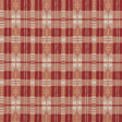 BRUNSCHWIG & FILS 8017105.19.0 MORNAS PLAID RED Fabric - Eade's Wallpaper