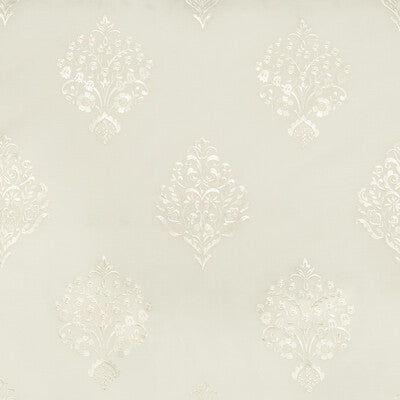BRUNSCHWIG & FILS 8017110.101.0 CATULLE SHEER WHITE Fabric - Eade's Wallpaper