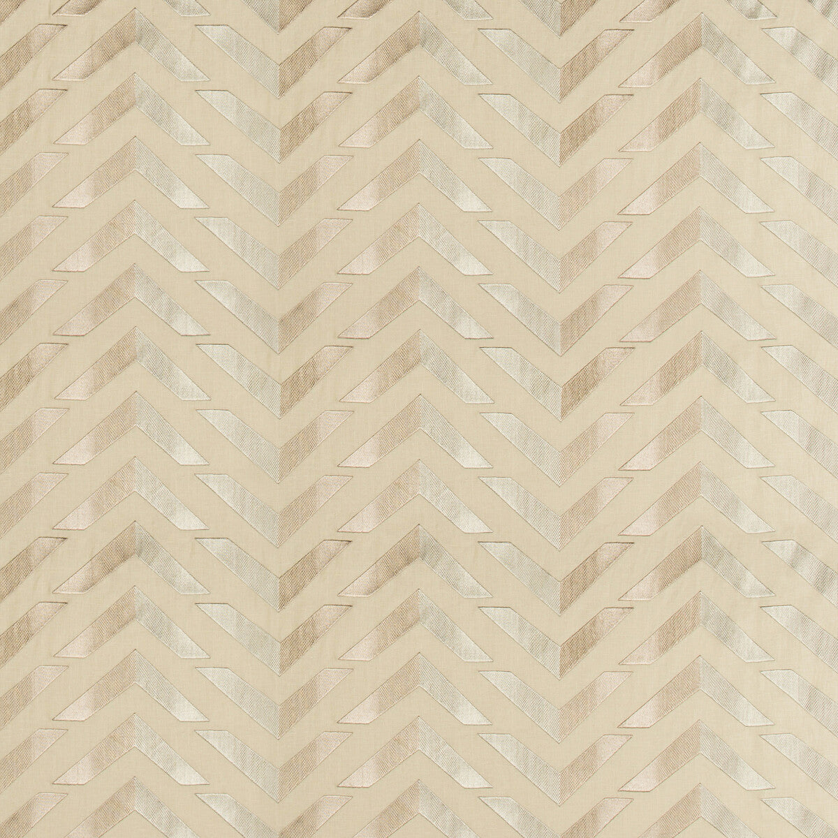 BRUNSCHWIG & FILS 8017128.11.0 LES VAGUES EMB SILVER/GREY Fabric - Eade's Wallpaper