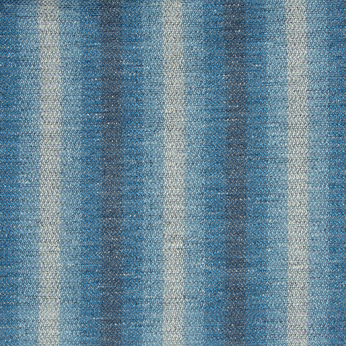 BRUNSCHWIG & FILS 8017132.55.0 LES OMBRES STRIPE LAPIS Fabric - Eade's Wallpaper
